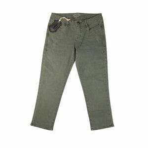 Stitch's Capri Crop Battle Sage Green Jeans NWT 25